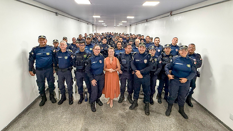 Flávia Moretti anuncia reforço na Guarda Municipal e recomposição salarial na Defesa Social de Várzea Grande