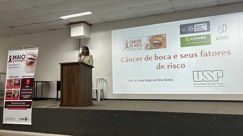Saúde de Cuiabá promove capacitação e prevenção para reforçar combate ao câncer de boca