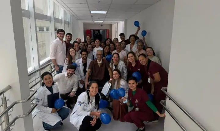Hospital Central: após 100 dias internado, paciente reaprende a viver